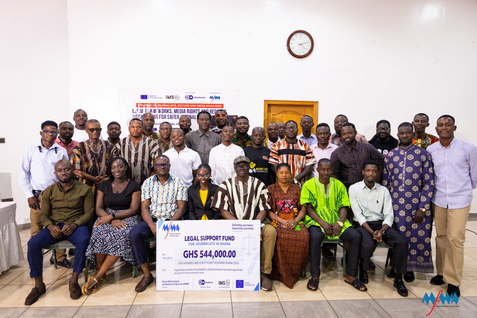 MFWA launches Legal Support Fund, begins five-day media law training for journalists